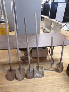 Shovels and Rake