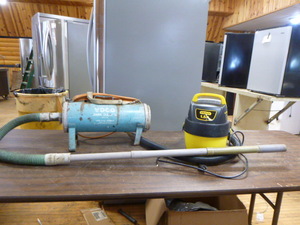 Voco Barn Cleaner and Stanley WetDry Vacuum
