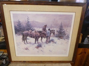 Winter in the Vermejo Print by Gary Niblett