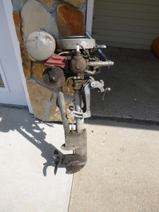 Vintage Johnson Outboard Motor