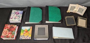 lot 131 image: Collection of (7) Photo Albums and (3) Photo Frames  W
