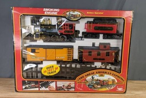 lot 160 image: 1991 Great American Express Railroad Train Set Y