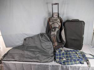 lot 314 image: Assortment of Luggage Bags, Bags with Wheels, Etc. Z