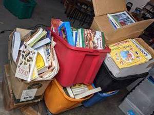 lot 254 image: Very Large Collection of Books, Cookbooks, Childrens Books, Trivia and More  Y