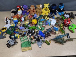 lot 398 image: Assortment of Kids Toys Beanie Babies, Batman, Dinosaurs, Power Rangers, Teenage Mutant Ninja Turtles, Minions, & More X