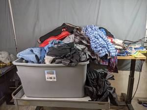 lot 444 image: A Variety of Clothing Items Various Sizes   X