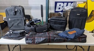 lot 487 image: A Variety of Luggage Bags  X