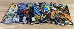 lot 554 image: Collection of 14 DC and Marvel Comic Books Batman, Superman, Justice League of America, Futures End and More Z