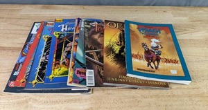 lot 559 image: Collection of Comics and Books Marvel Origin, Michael Moorcock Hawkmoon, Tomahawk, Tekken Forever and More Z