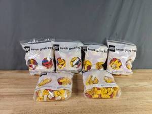 lot 540 image: Set of Six LEGO Brick Grab Bags X