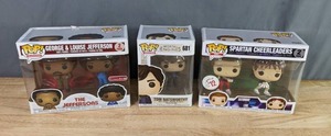lot 547 image: Funko Pop Dolls - The Jeffersons, SNL Spartan Cheerleaders, Mortal Engines Tom Natsworthy Z