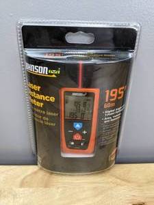 lot 38 image: Brand New Johnson Level 195 Laser Distance Meter T