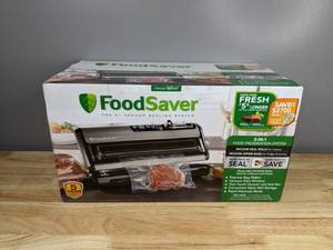 lot 17 image: Brand New FoodSaver FM5200 Series 2-in-1 Vacuum Sealing System for Food Preservation T