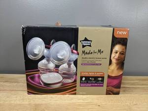 lot 39 image: Brand New Tommee Tippee Made for Me Double Electric Breast Pump - USB  T