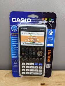 lot 48 image: Brand New Casio FX-CG50 Color Graphing Calculator, Natural Textbook Display T