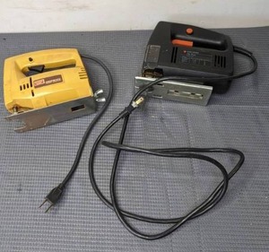 lot 142 image: Pair of Black and Decker and Shopmate Sabre Saw