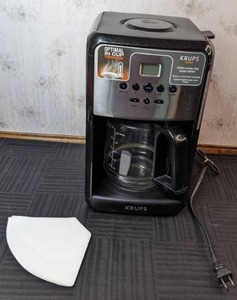 lot 58 image: Krups Savoy Drip Coffee Maker with Filters