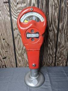 lot 9 image: Vintage Police Regulation Limit 2 Hours Park Meter