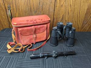 lot 205 image: Tasco Scope, Tasco Binoculars, Carrying Bag