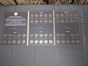 lot 252 image: United States Commemorative Statehood Quarters Collectors Album 1999-2003 Volume I
