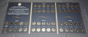 lot 295 image: US Commemorative Statehood Quarters Collectors Album Volume II 2004-2008 (50 Coins)