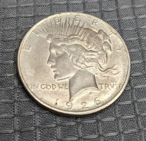 lot 17 image: Vintage 1926 Liberty Dollar Coin