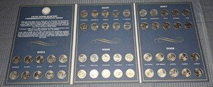 lot 287 image: US Commemorative Statehood Quarters Collectors Album Volume II 2004-2008 (50 Coins)