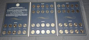 lot 290 image: US Commemorative Statehood Quarters Collectors Album Volume II 2004-2008 (50 Coins)