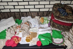 lot 349 image: Collection of Kitchen Linens