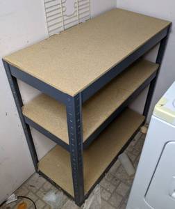 lot 310 image: 3-Tier Shelving Unit, 36.5 x 36 x 16