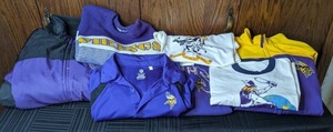 lot 319 image: Minnesota Vikings Gear NFL Jacket, Shirts, Sweater, Etc.