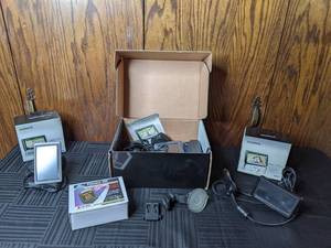 lot 280 image: Collection of 4 Garmin and Noritech GPS Navigators and 1 Titan III Antenna