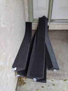 lot 403 image: (6) 5-Inch GutterFill K Style Foam Gutter Filter Inserts