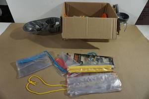 lot 84 image: Waterproof Pouches plus Bakeware and Kitchen Utensils