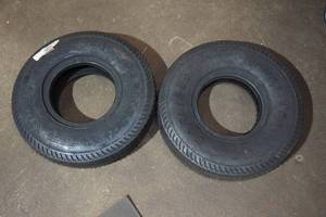 lot 128 image: NEW Carlisle Sport Trail 5.7 x 8 Tires