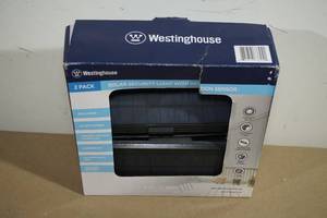 lot 126 image: Westinghouse Solar Security Light with Motion Sensor - 2 Pack