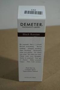 lot 142 image: Demeter Black Russian Pick Me Up Cologne Spray