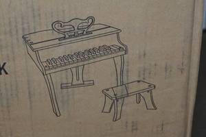 lot 163 image: NEW JAdore Childrens Piano with Bench