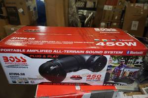 lot 200 image: NEW Boss ATVB6.5R Portable Amplified All Terrain Sound System