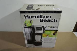 lot 158 image: Hamilton Beach Flex Brew Single Serve Coffee Maker