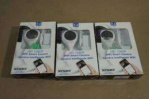 lot 199 image: 3 XODO IP Home Security Surveillance Cameras
