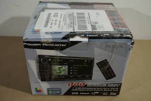 lot 195 image: Power Acoustik Double DIN Multimedia Car Audio Source Unit