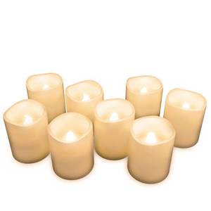 lot 151 image: Lavish Home 8 Piece LED Votive Candle Set