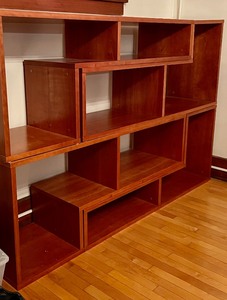 lot 5 image: Set of Four Room and Board Modular Shelving Units