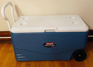 lot 77 image: Rubbermaid and Coleman Coolers