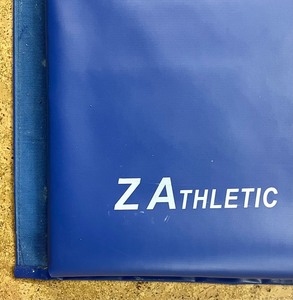 lot 89 image: 3 Blue Gymnastics Mats