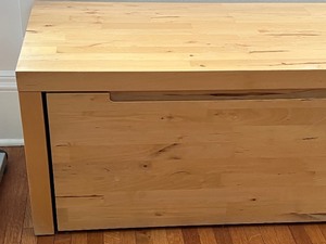 lot 99 image: IKEA Norrebo Wood Storage Box