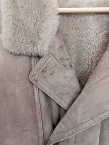 lot 151 image: Vintage Ledermann Tan Suede Coat