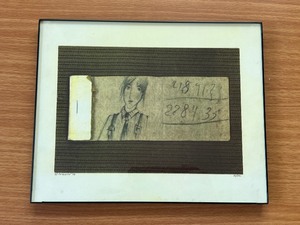 lot 113 image: Two Framed Matchbook Art Prints by Sazonon