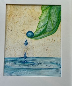 lot 112 image: Framed Abstract Print